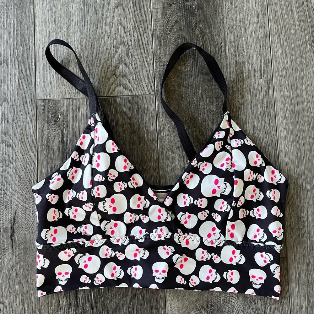 Skull bralette
